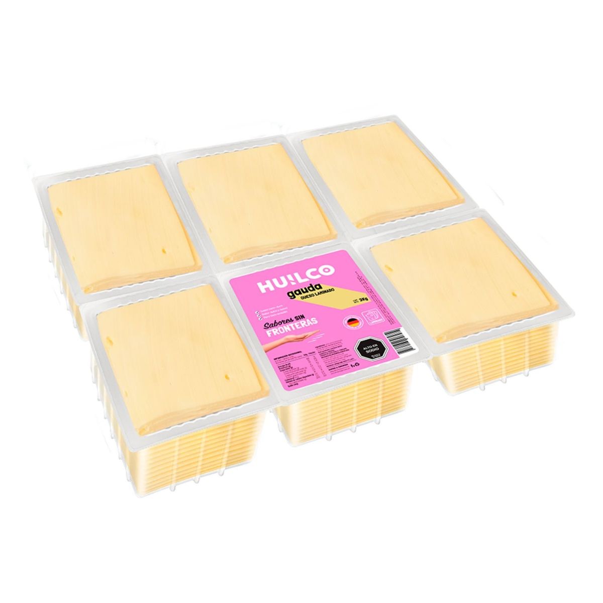 HUILCO - Queso Gouda Laminado Huilco a Granel
