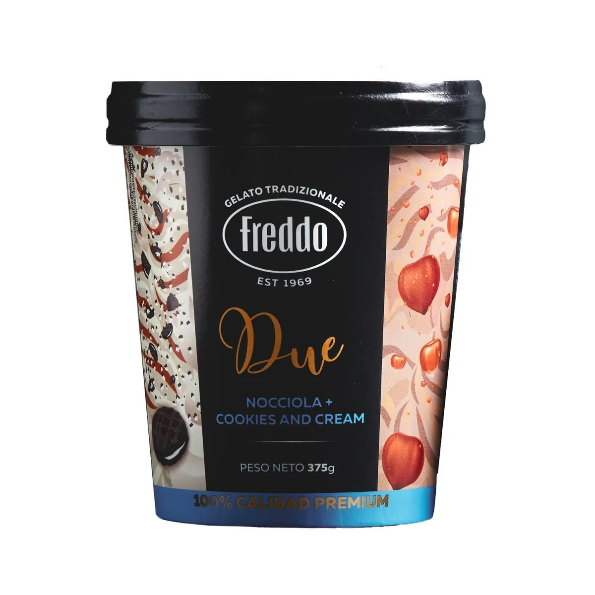 FREDDO - HELADO DUE NOCCIOLA-COOKIE FREDDO 375 GR