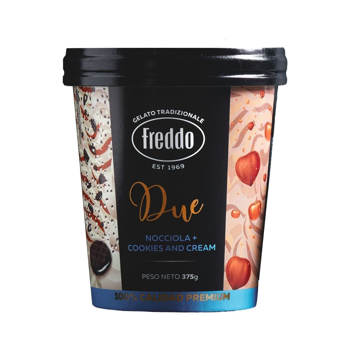 FREDDO - HELADO DUE NOCCIOLA-COOKIE FREDDO 375 GR