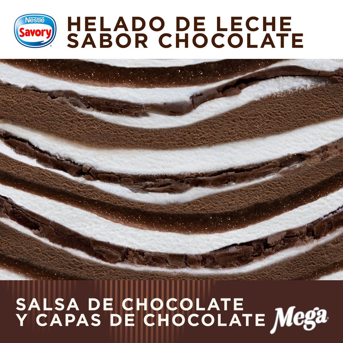 MEGA - HELADO CHOCOLATE TRIO MEGA 450 ML