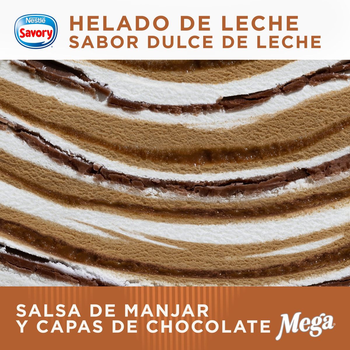 MEGA - HELADO DULCE DE LECHE TRIO MEGA 450 ML