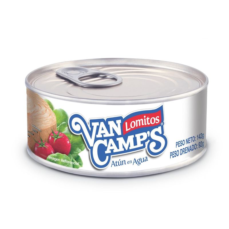 VAN CAMPS - ATUN AGUA LOMITO VAN CAMPS 142 GR
