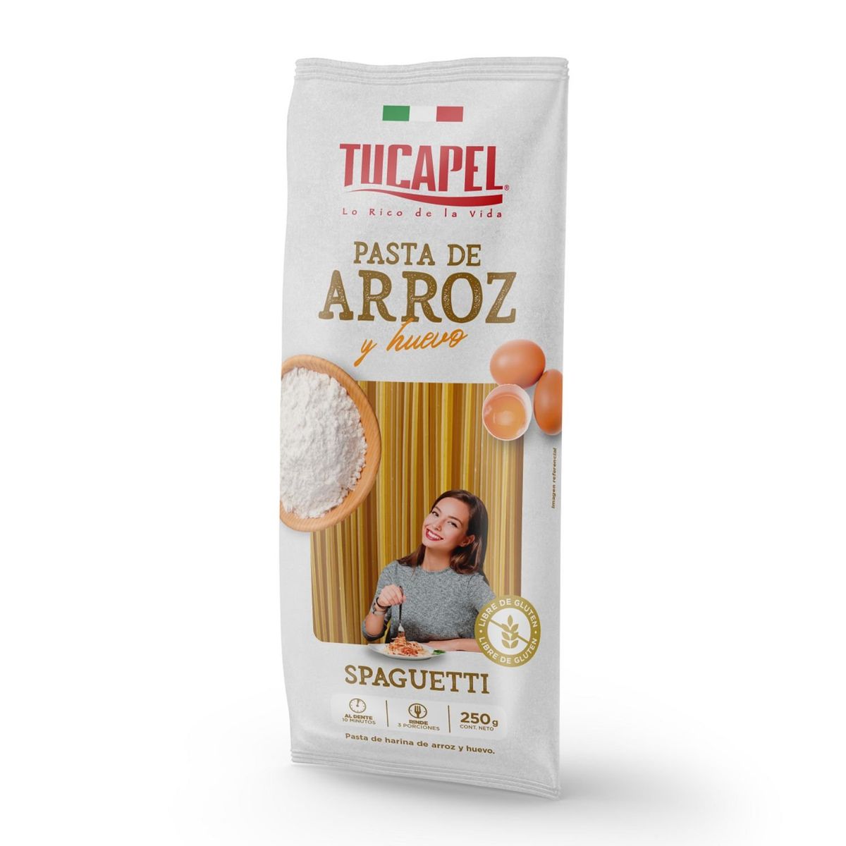 TUCAPEL - Pasta de Arroz Spaghetti Tucapel 230 g