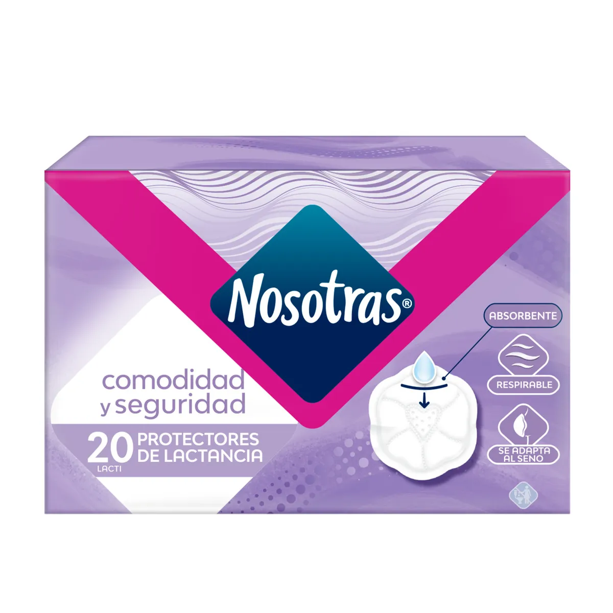 NOSOTRAS - Protectores de Lactancia Nosotras 20 Un