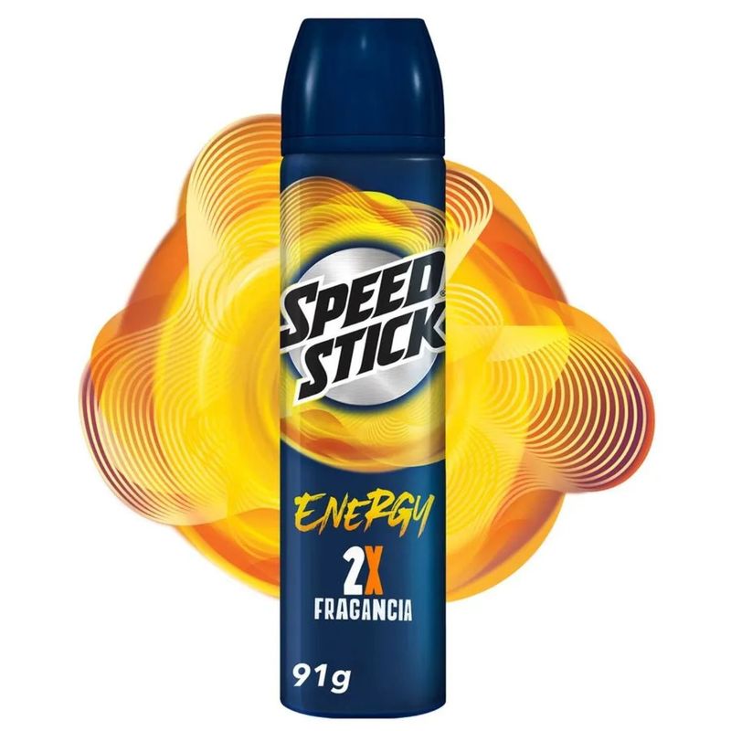 SPEED STICK - Desodorante en Spray Speed Stick Energy 2X Fragancia 91 g
