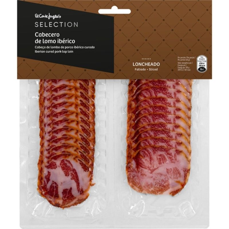 EL CORTE INGLES - Cabecero de Lomo Ibérico El Corte Inglés 100 g