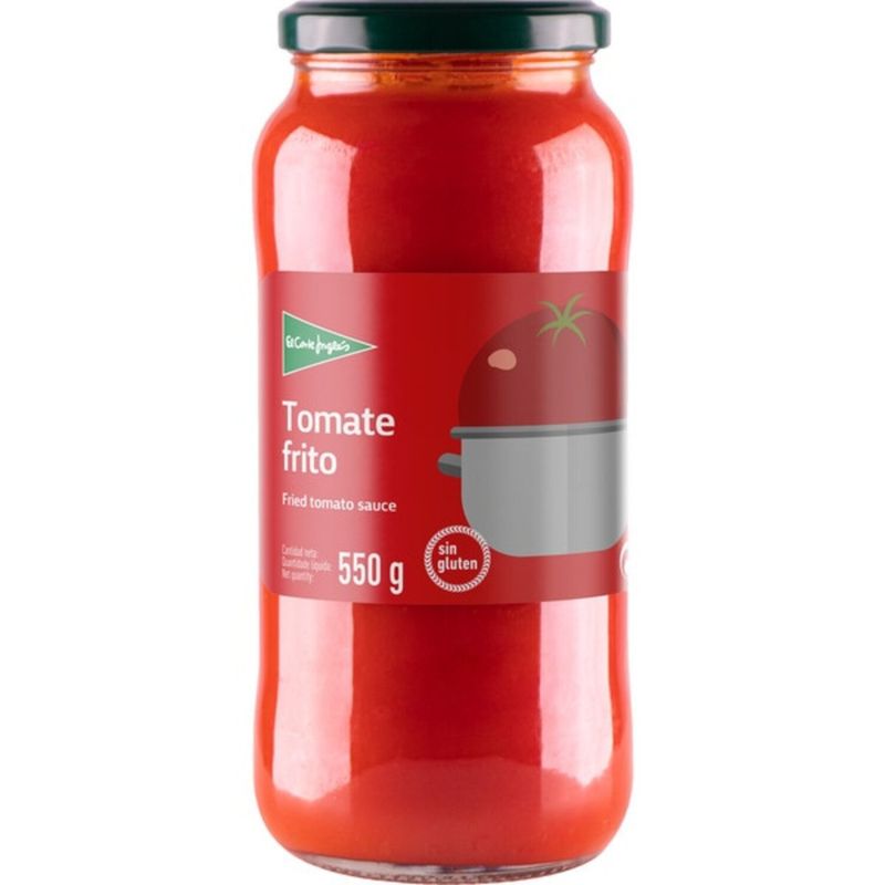 EL CORTE INGLES - Tomate Frito Sin Gluten El Corte Inglés 550 g