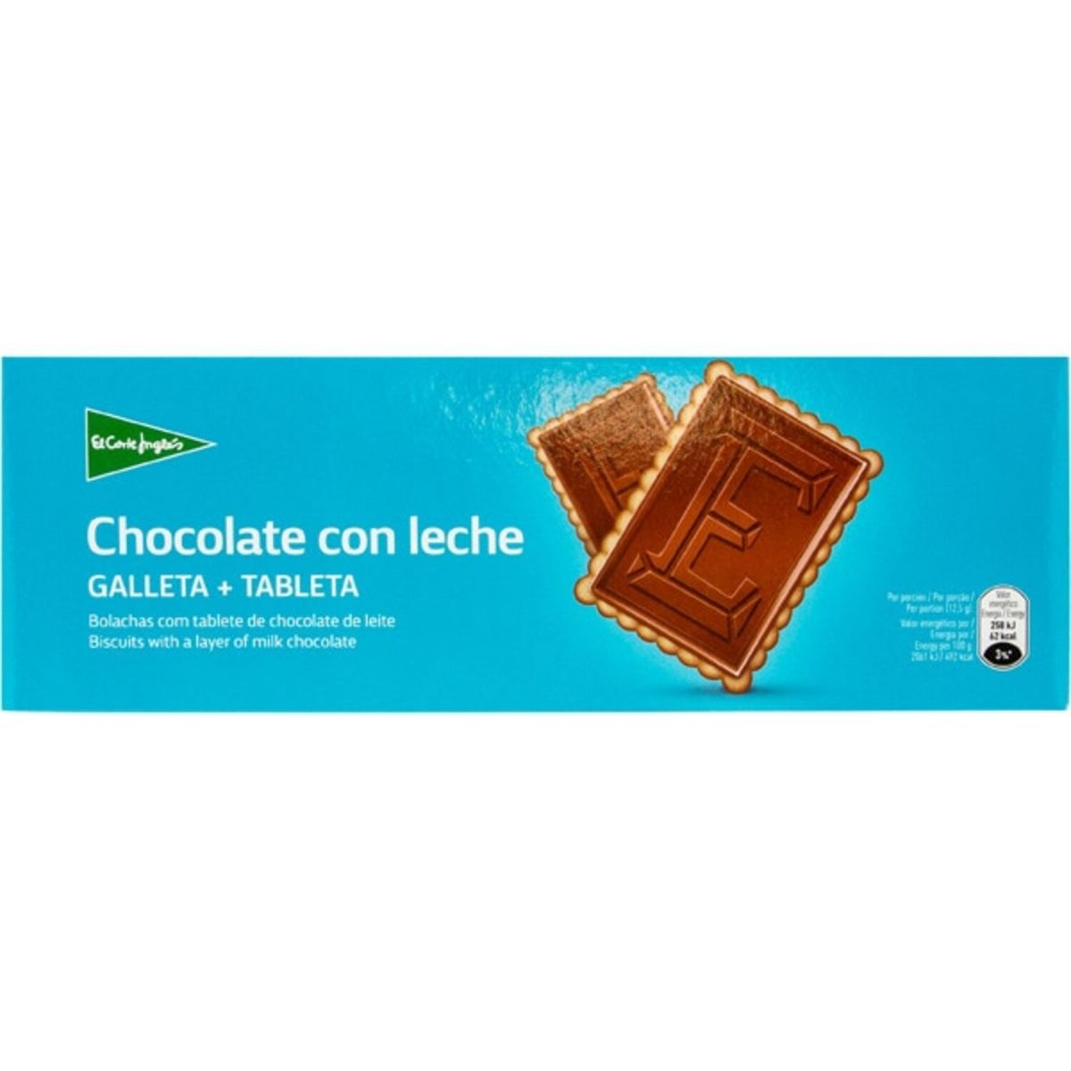 EL CORTE INGLES - Galleta + Chocolate con Leche El Corte Inglés 150 g