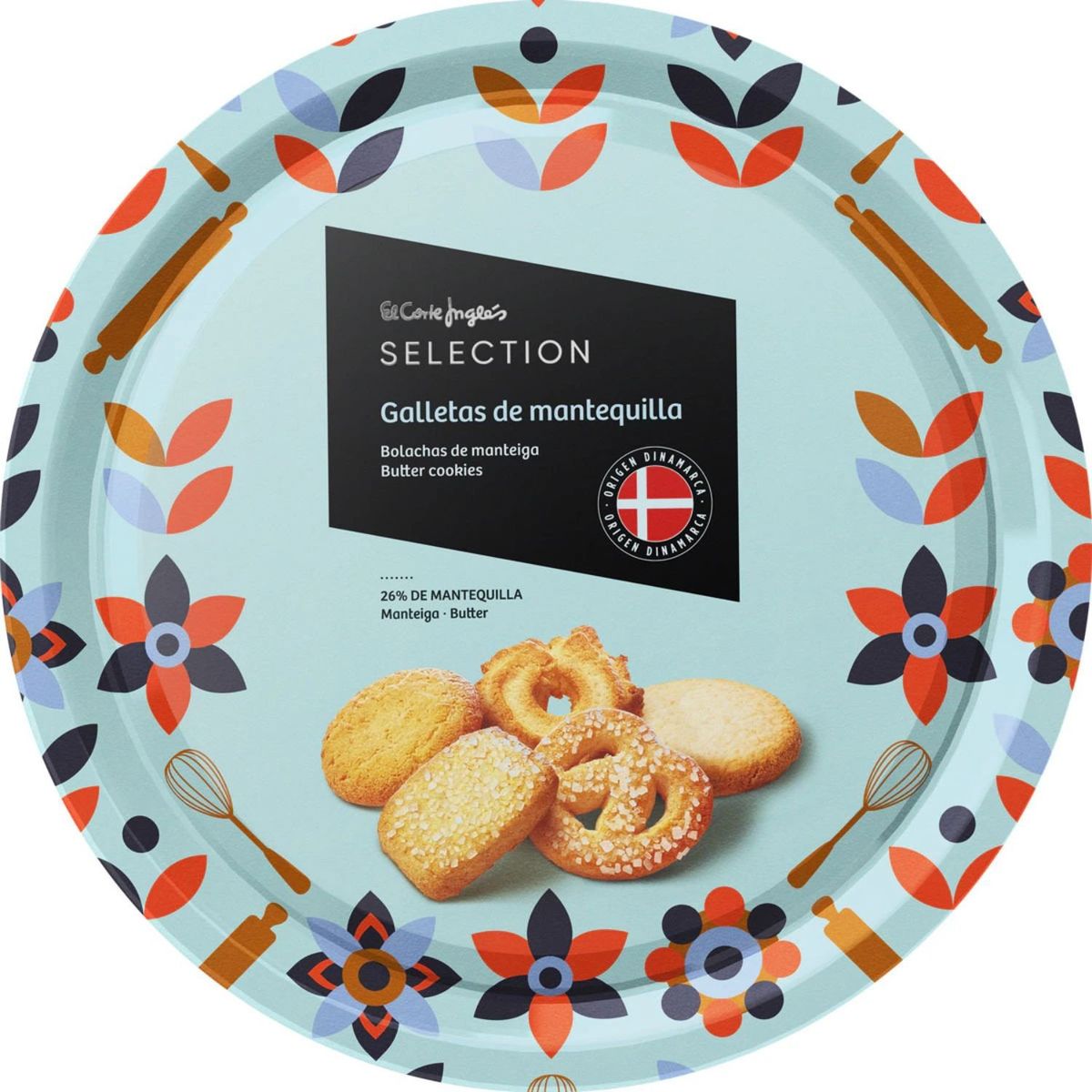 EL CORTE INGLES - Galletas de Mantequilla El Corte Inglés 454 g