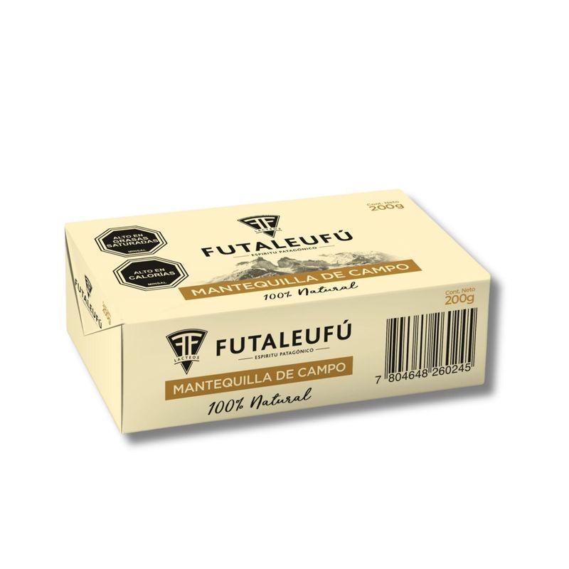 FUTALEUFU - Mantequilla de Campo con Sal Futaleufu 200 g