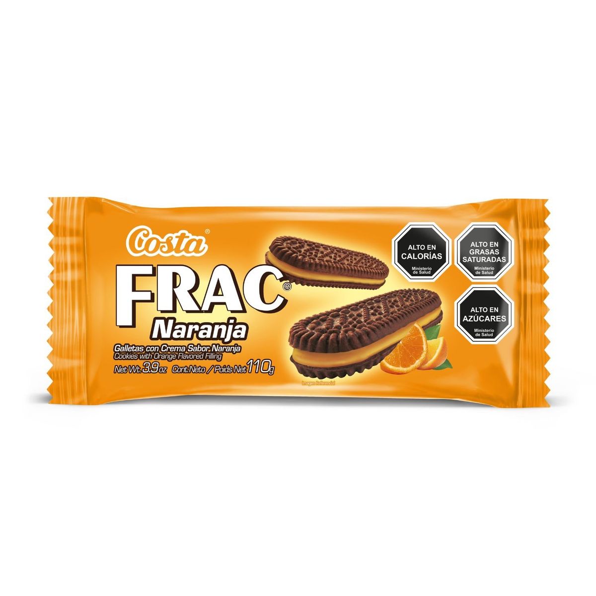 COSTA - Galleta Frac Naranja 110 g