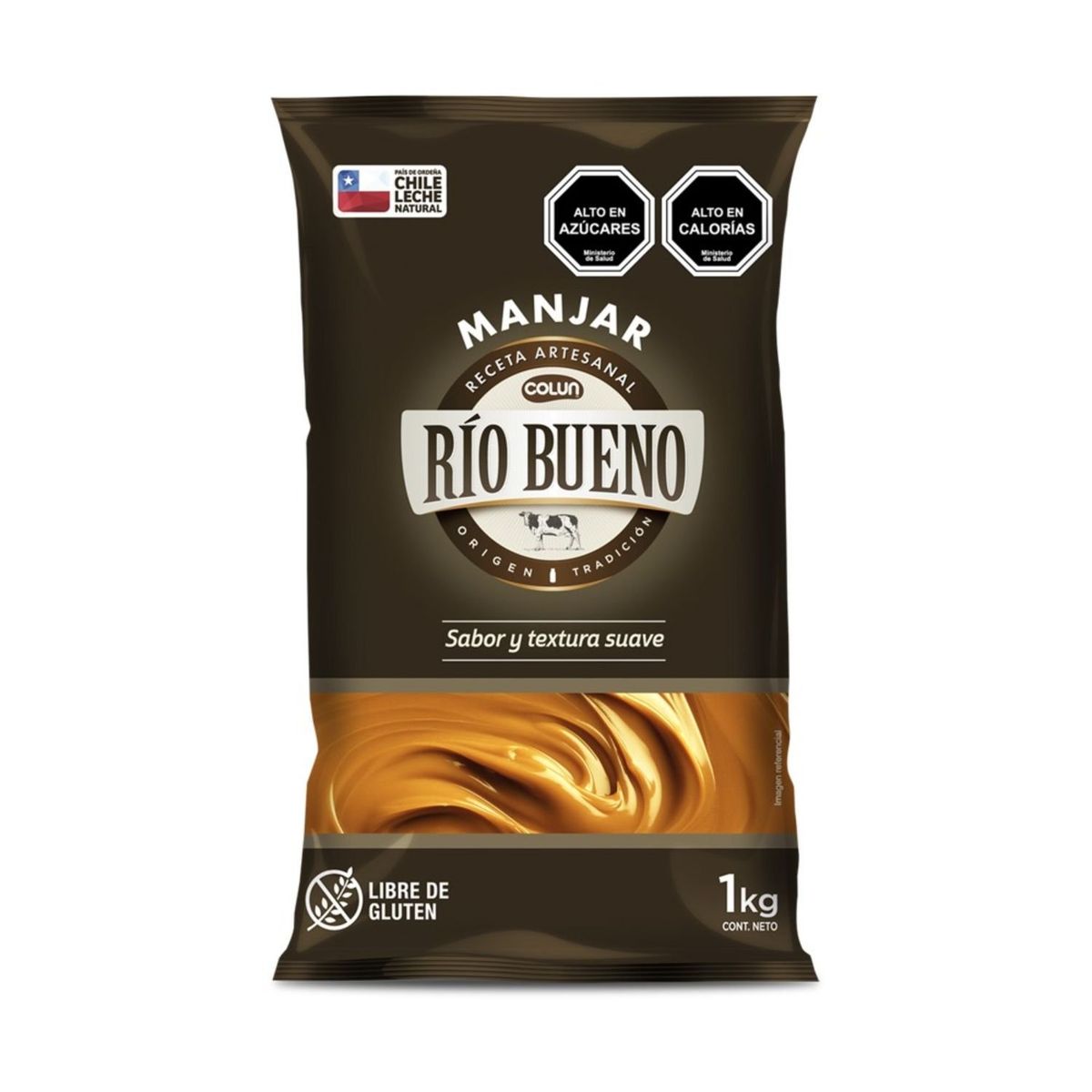RIO BUENO - Manjar Receta Artesanal Rio Bueno 1 Kg