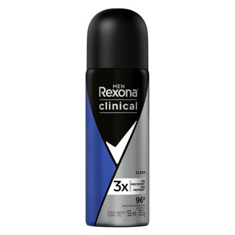 REXONA - Desodorante Spray Rexona Men Clinical 55 ml