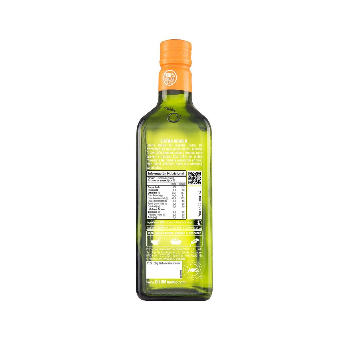 O-LIVE - Aceite de Oliva Extra Virgen O-Live 500 ml