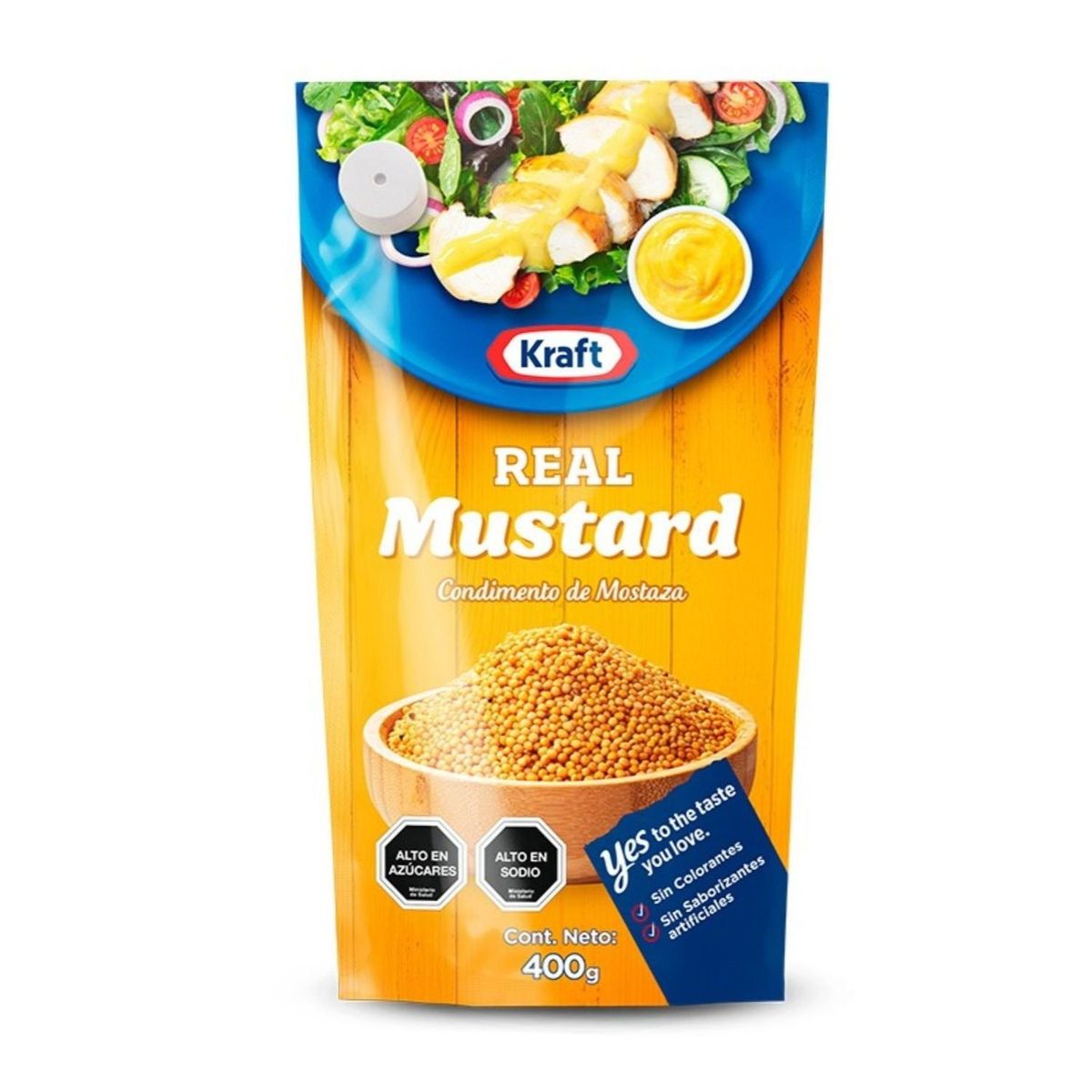 KRAFT - MOSTAZA DOYPACK KRAFT 400 GR