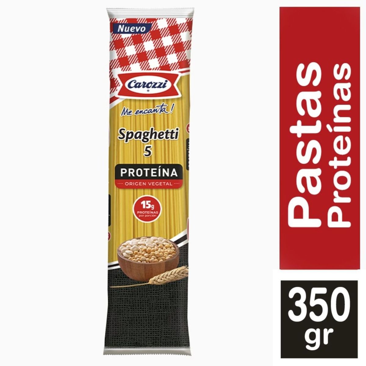 CAROZZI - Pasta Spaghetti Protein Carozzi 350 g