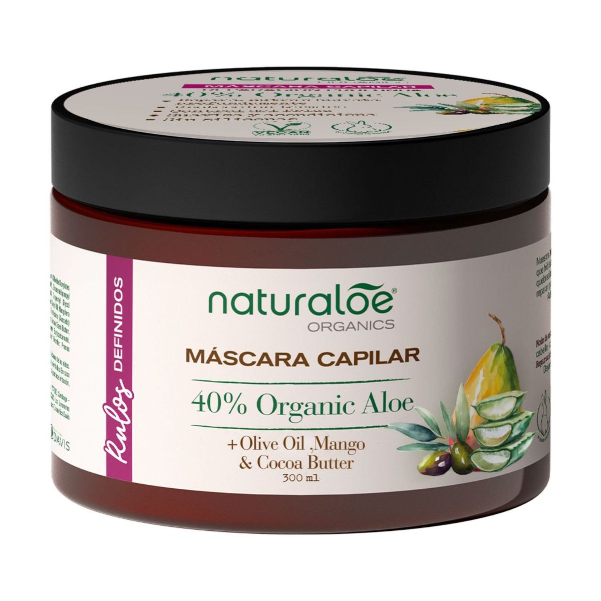 NATURALOE - MASCARA CAPILAR RULOS NATURALOE 0.3 UND