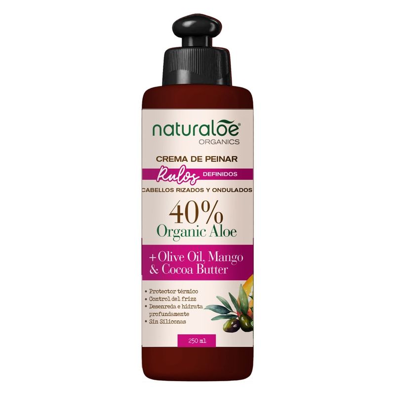 NATURALOE - CREMA CAPILAR RULOS NATURALOE 0.25 UND