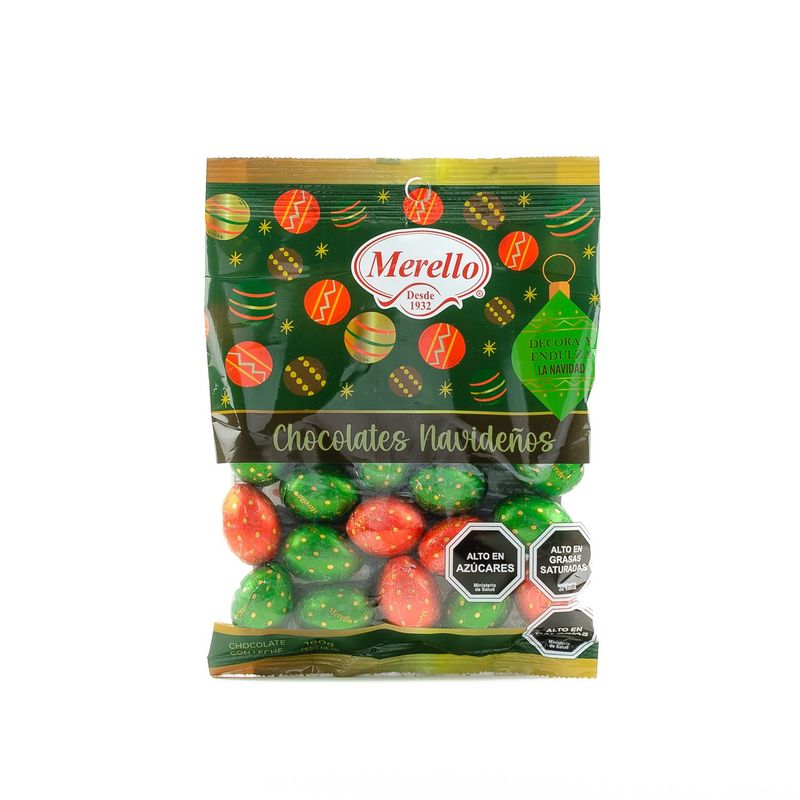 MERELLO - CHOCOLATE LECHE NAVIDAD MERELLO 16 GR