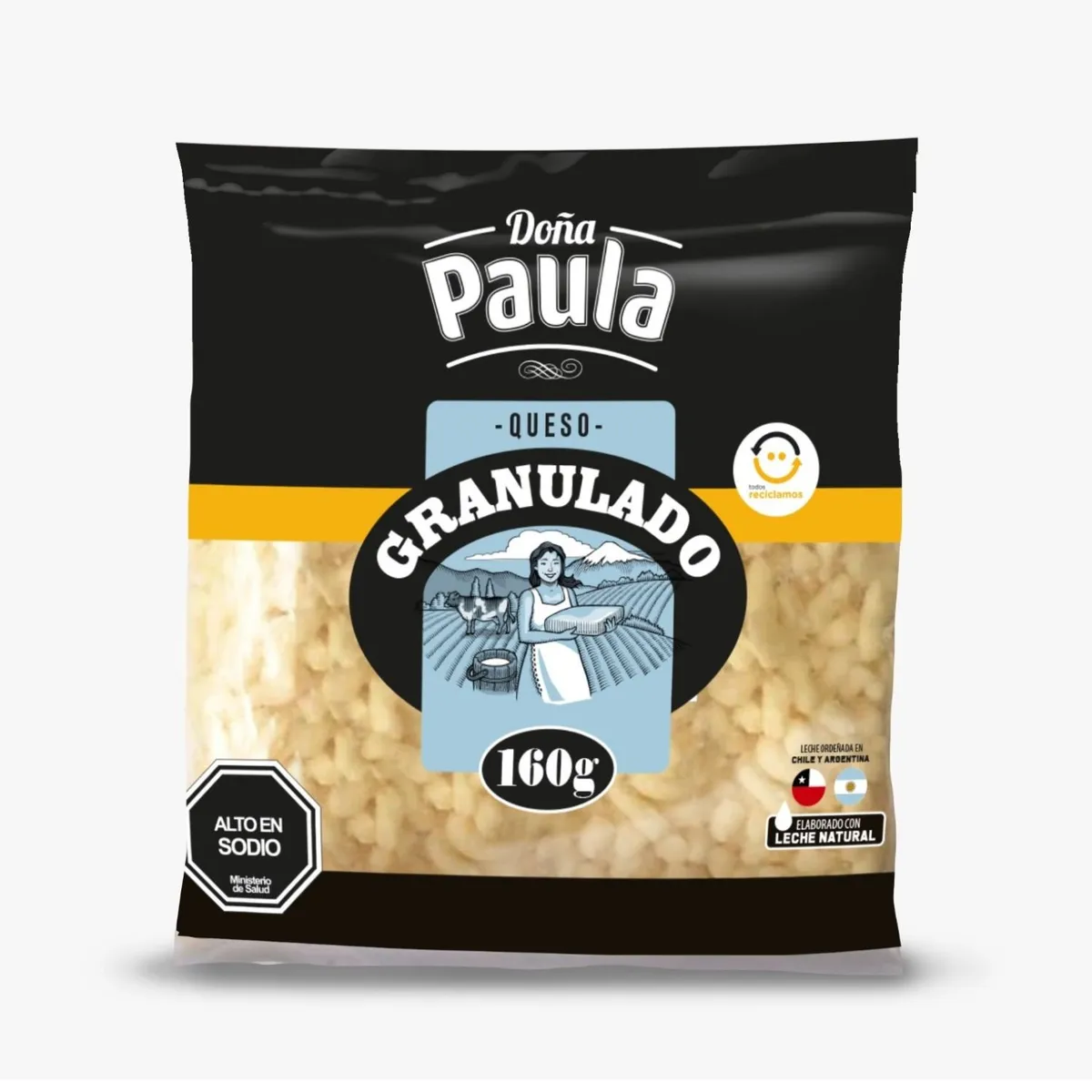  - Queso Granulado Doña Paula 160 g