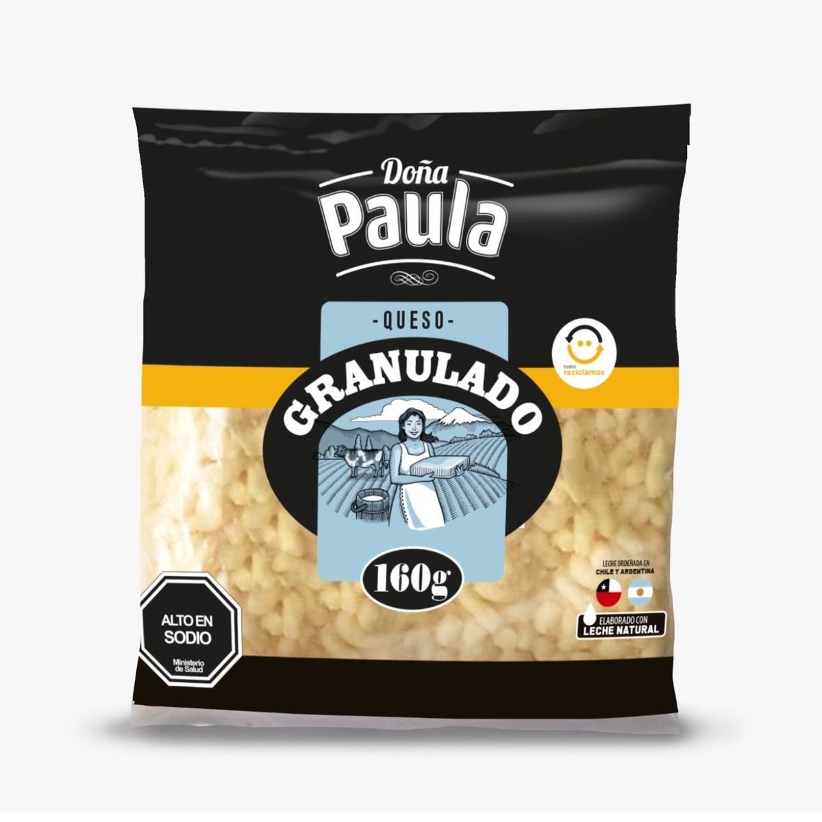  - Queso Granulado Doña Paula 160 g