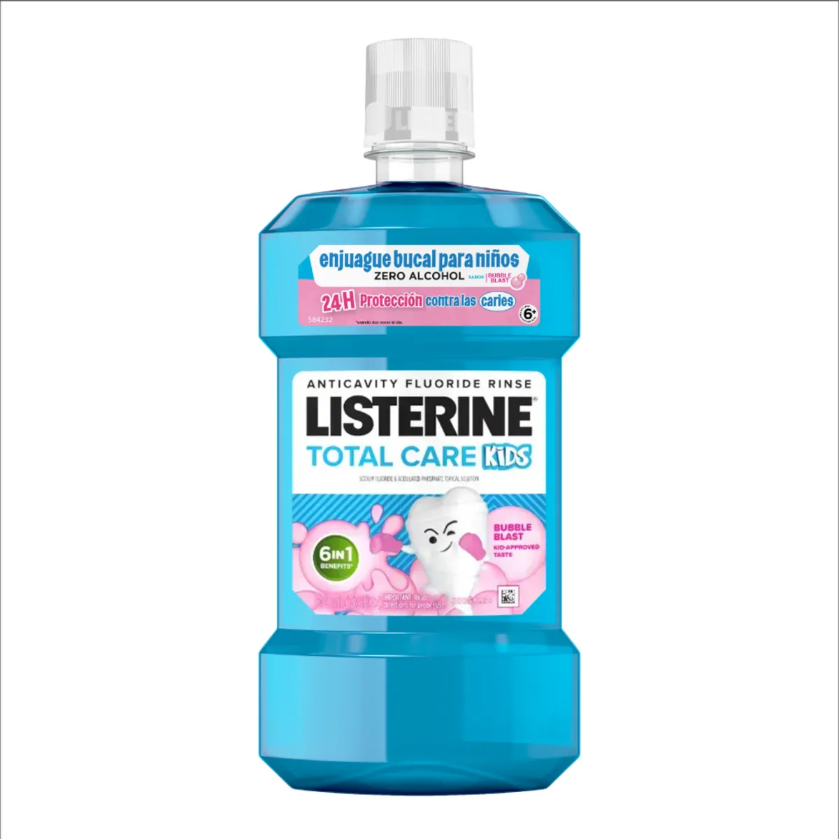 LISTERINE - Enjuague Bucal Niños Listerine Smart Rinse 500 ml