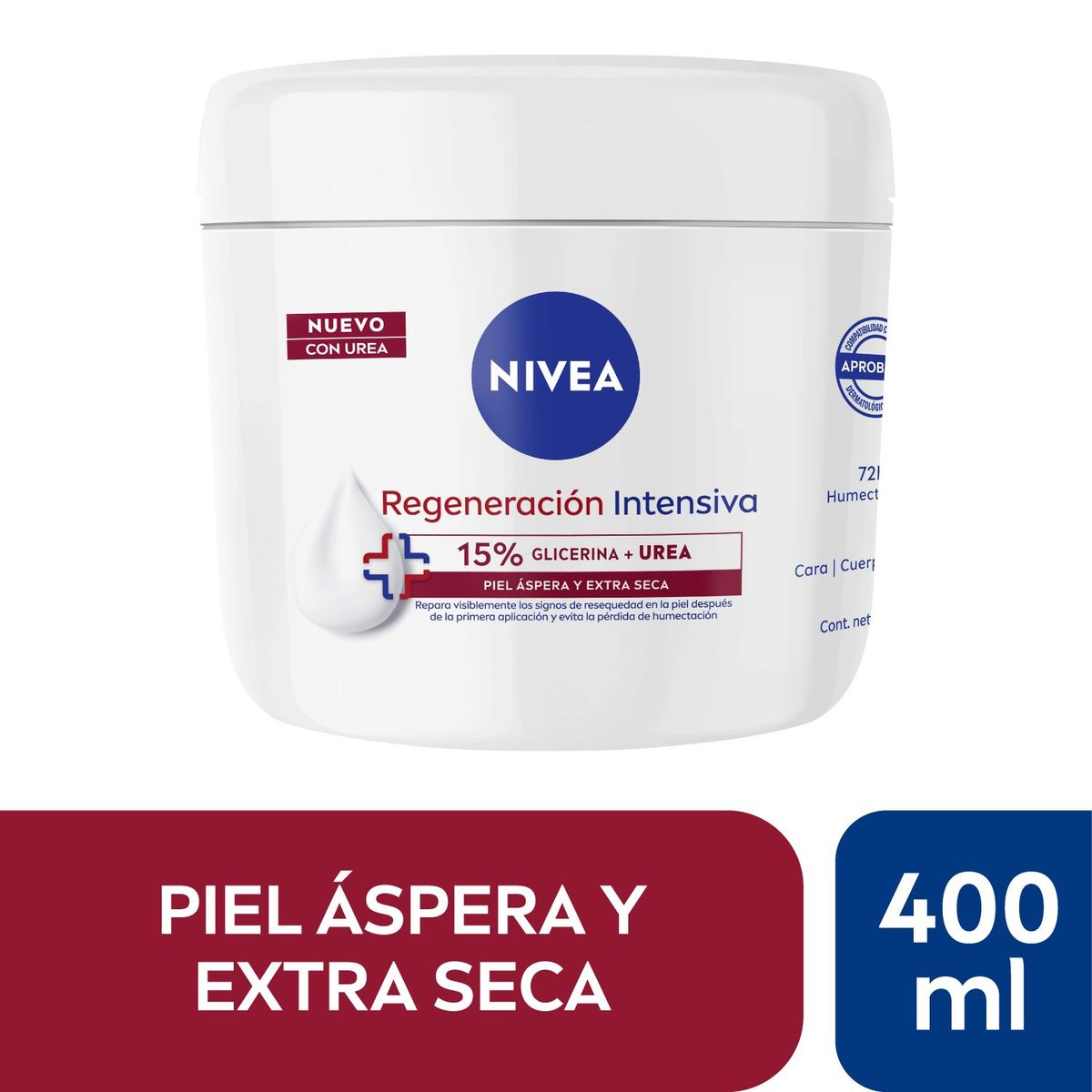 NIVEA - Crema Corporal Nivea Regeneración Intensiva 400 ml