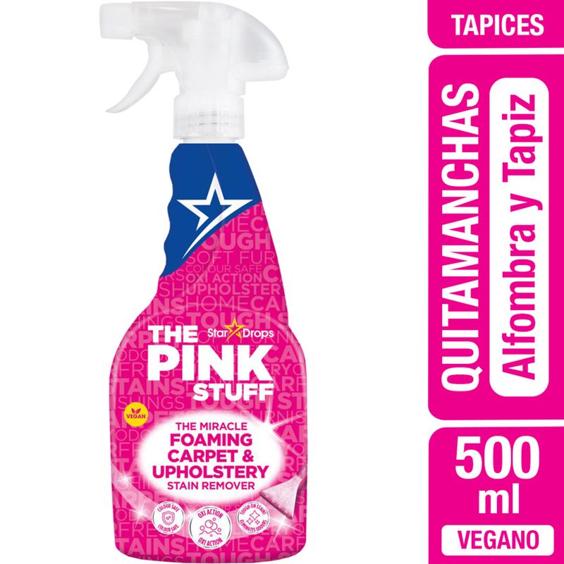THE PINK STUFF - Quitamanchas Alfombras y Tapiz The Pink Stuff 500 ml