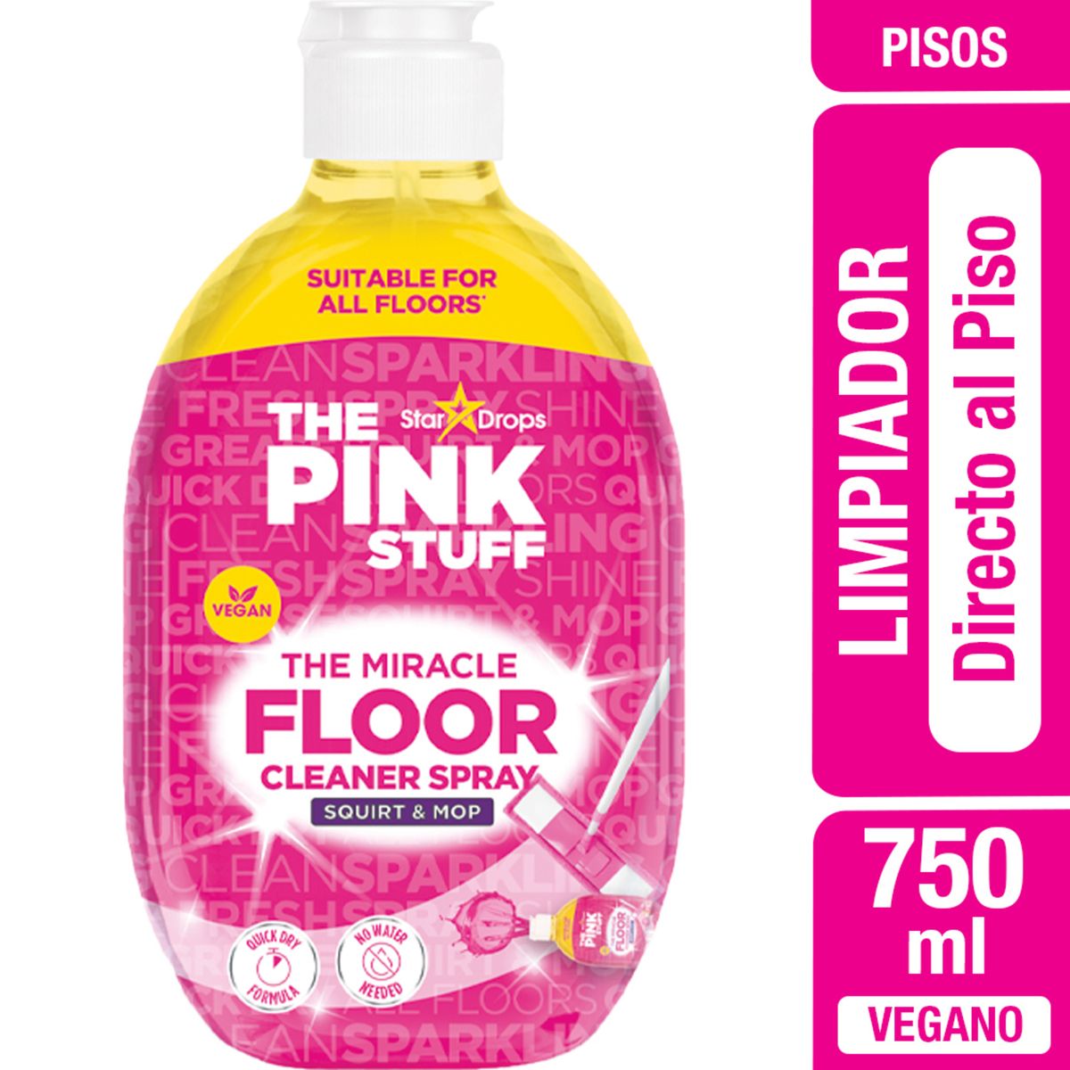THE PINK STUFF - Limpiador Directo al Piso The Pink Stuff 750 ml