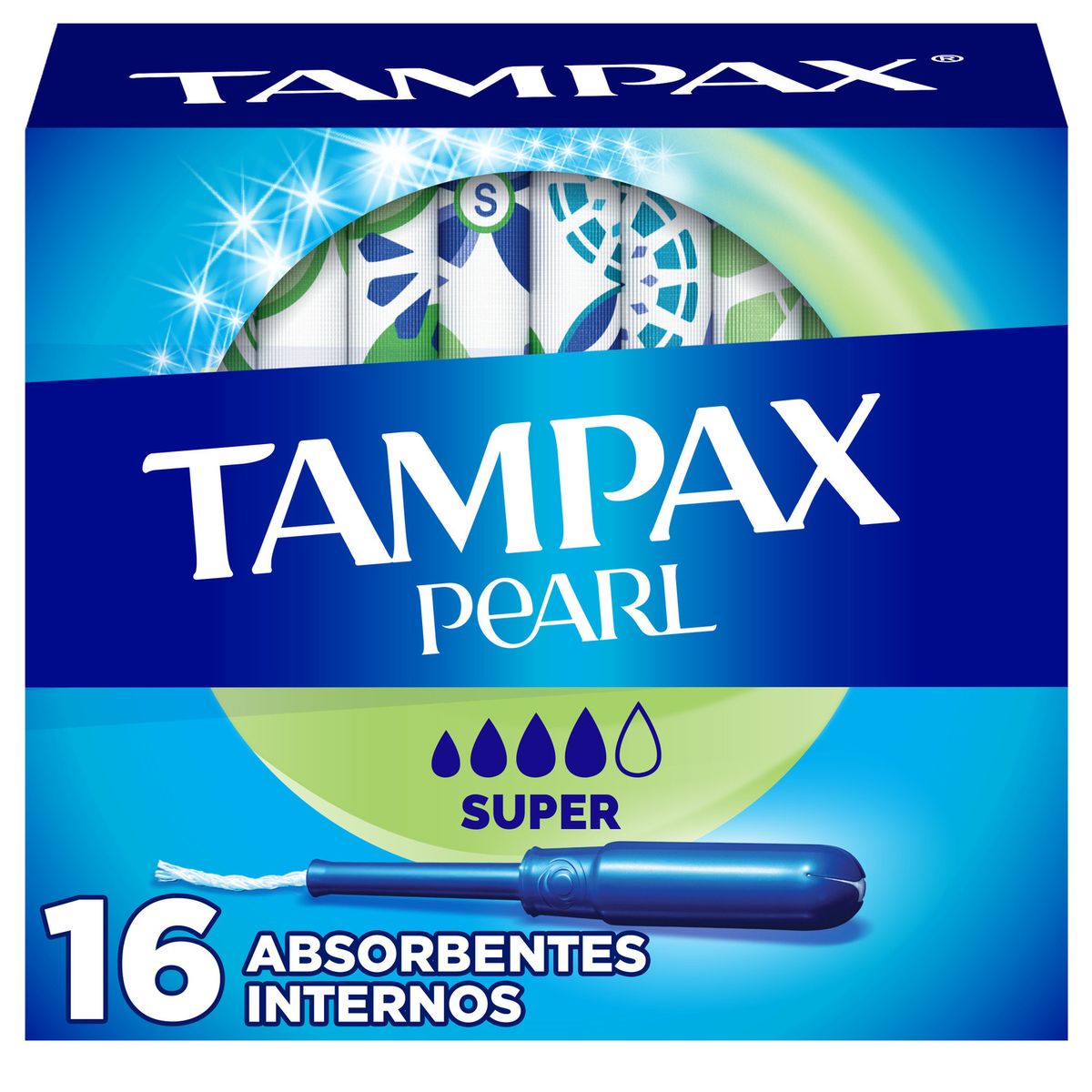 TAMPAX - Tampones Tampax Pearl Super 16 un