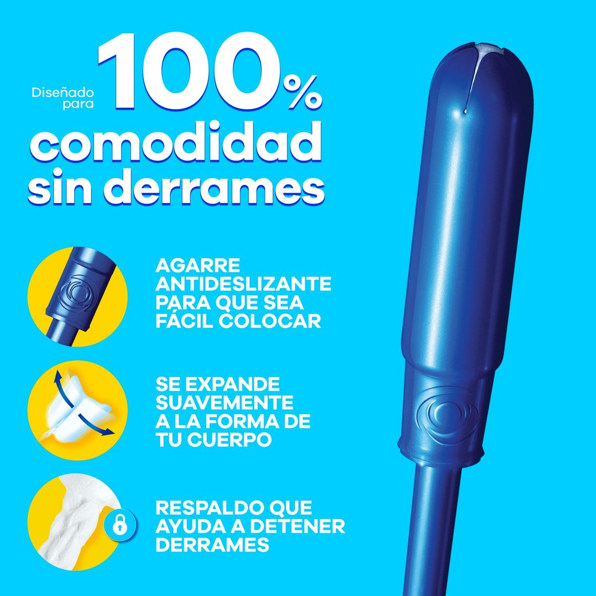 TAMPAX - Tampones Pearl Flujo Abundante Tampax 16 un