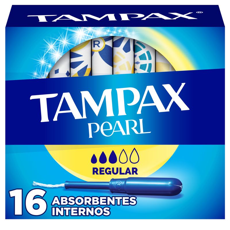 TAMPAX - Tampones Tampax Pearl Regular 16 un