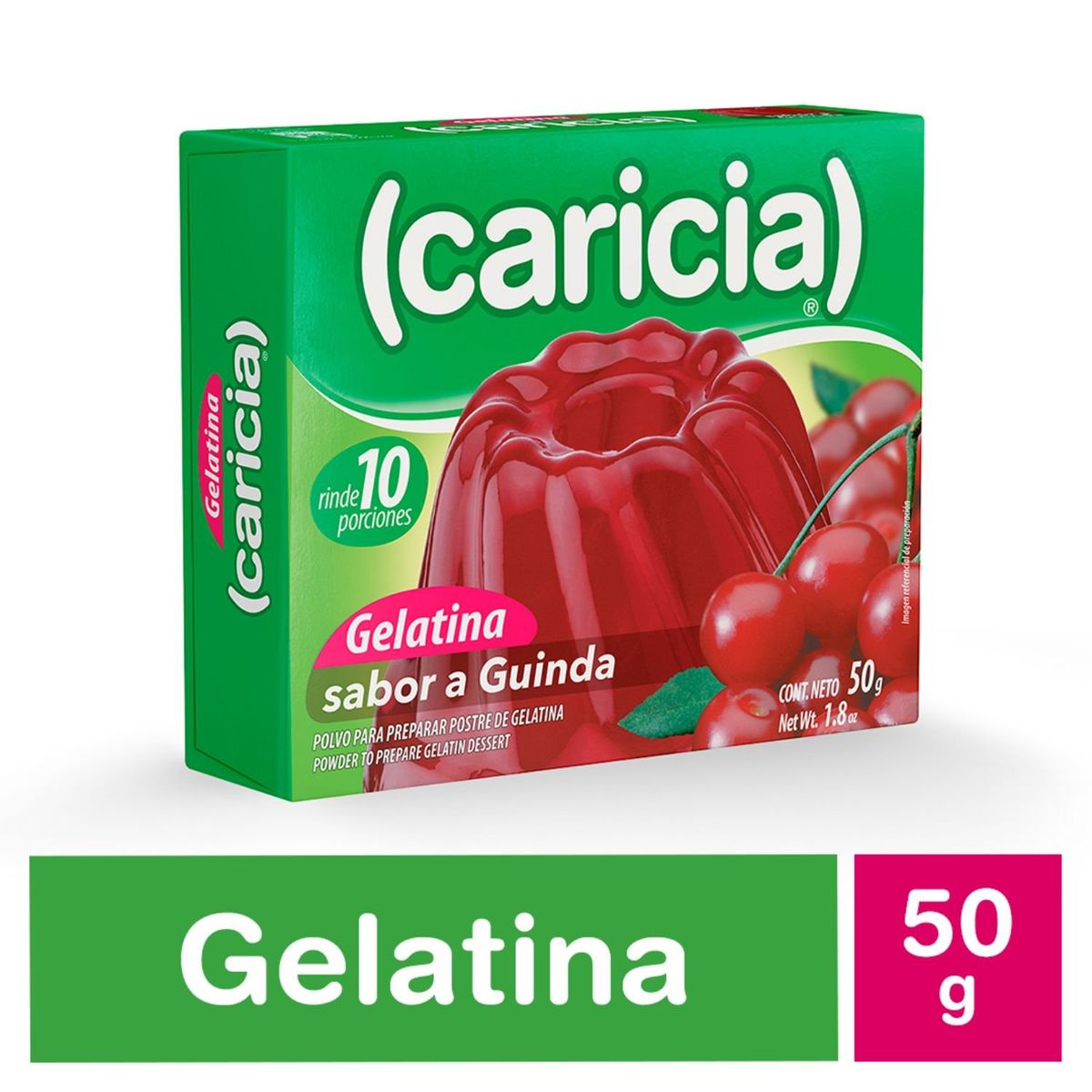 CARICIA - Gelatina Caricia Guinda 50 g