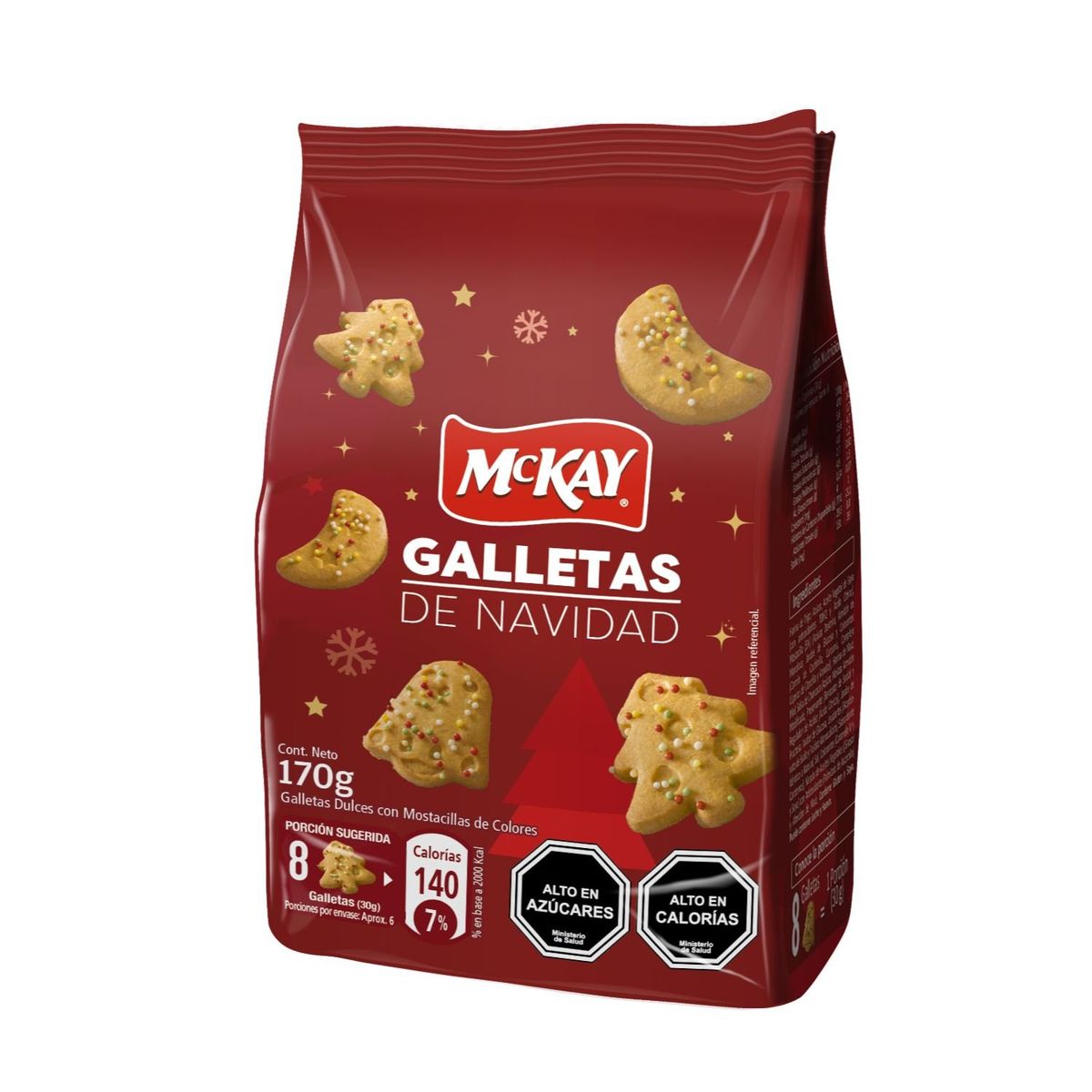 MCKAY - Galletas de Navidad Mckay 170 g