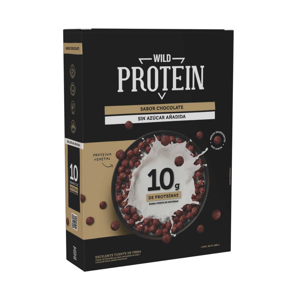 WILD PROTEIN - Cereal Protein Sabor Chocolate Wild Protein 280 g