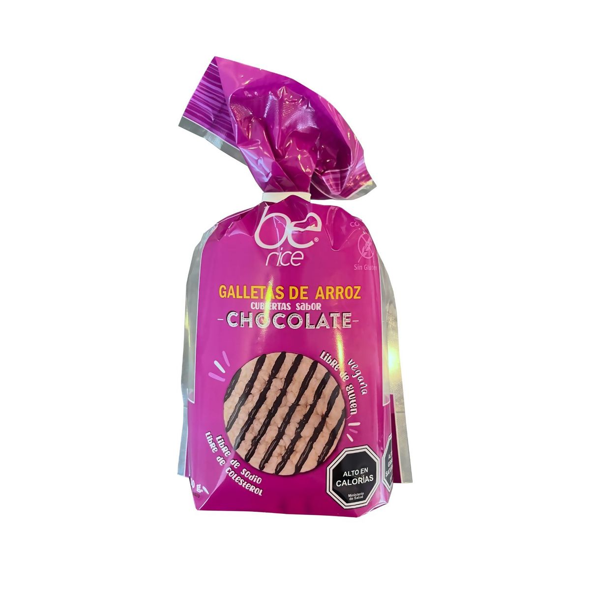  - Galletas de Arroz Be Cubiertas de Chocolate 150 g