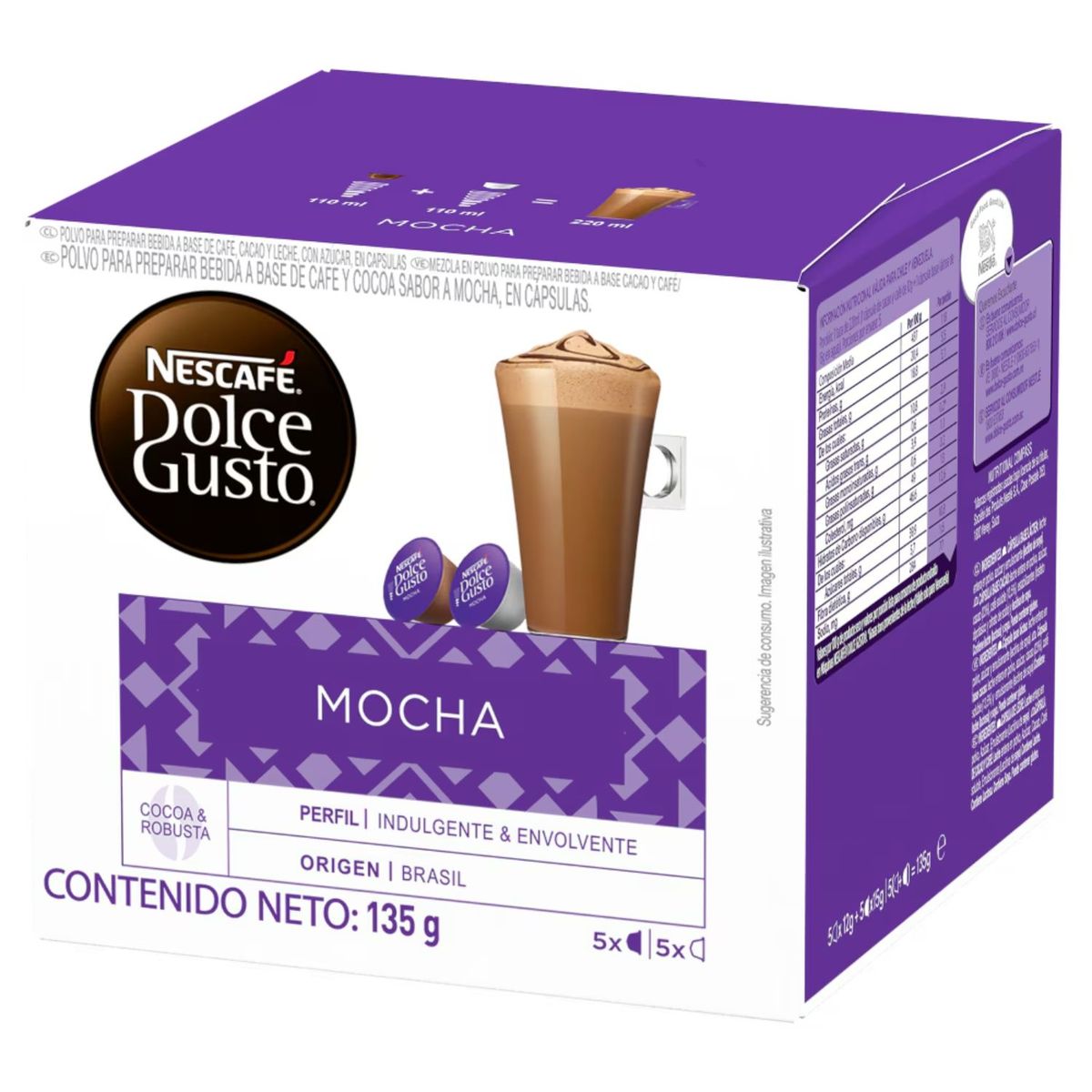 DOLCE GUSTO - MOCHA DOLCE GUSTO 135 GR