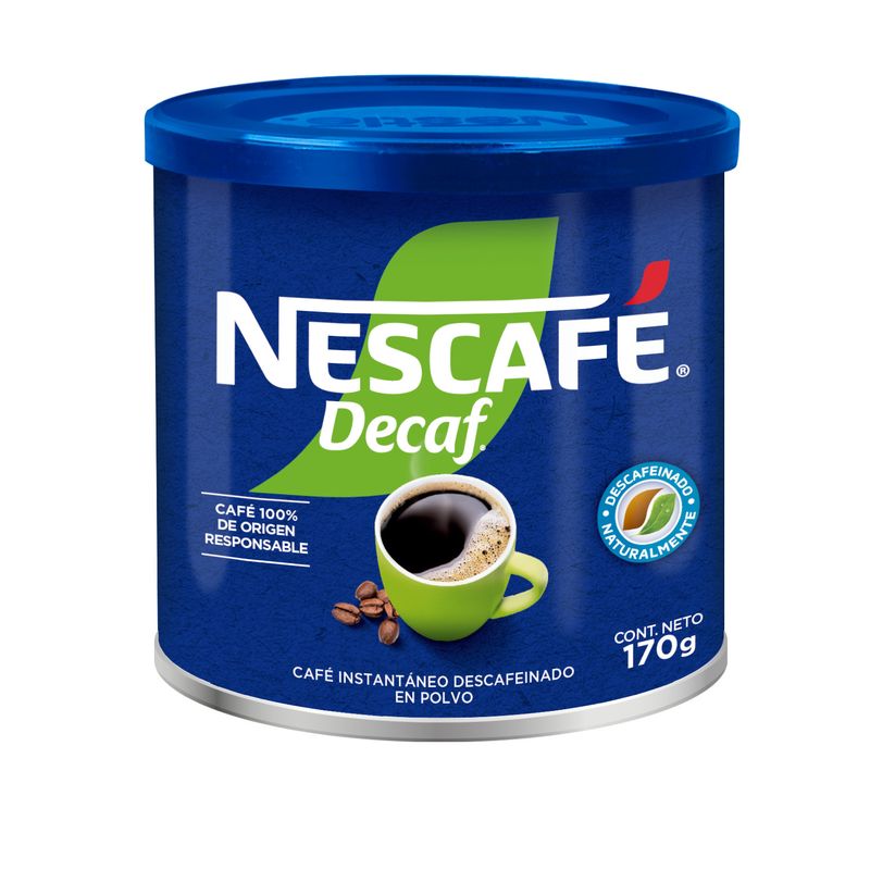NESCAFE - DESCAFEINADO NESCAFE 170GR