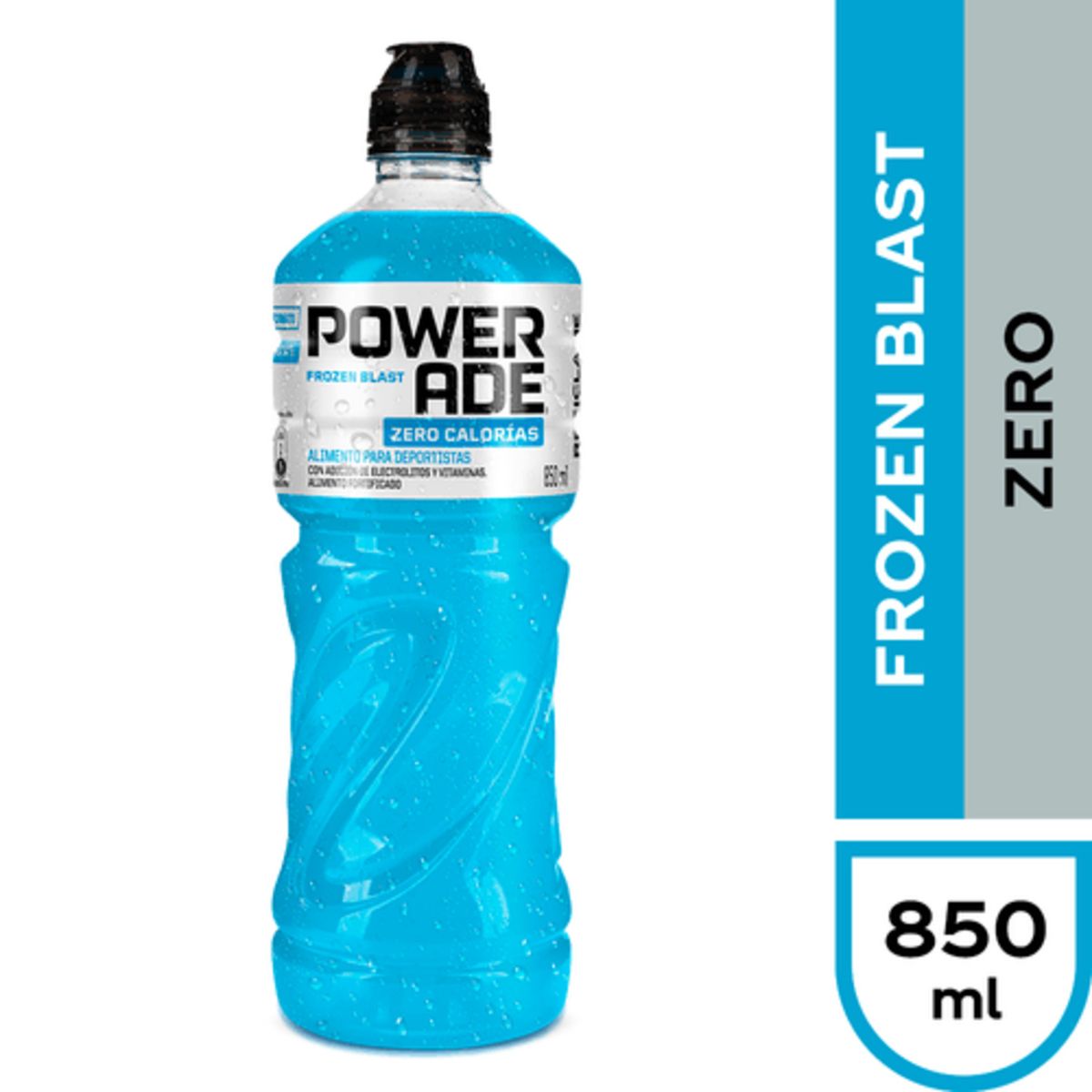 POWERADE - Bebida Isotónica Frozen Blast Zero Powerade 850 ml