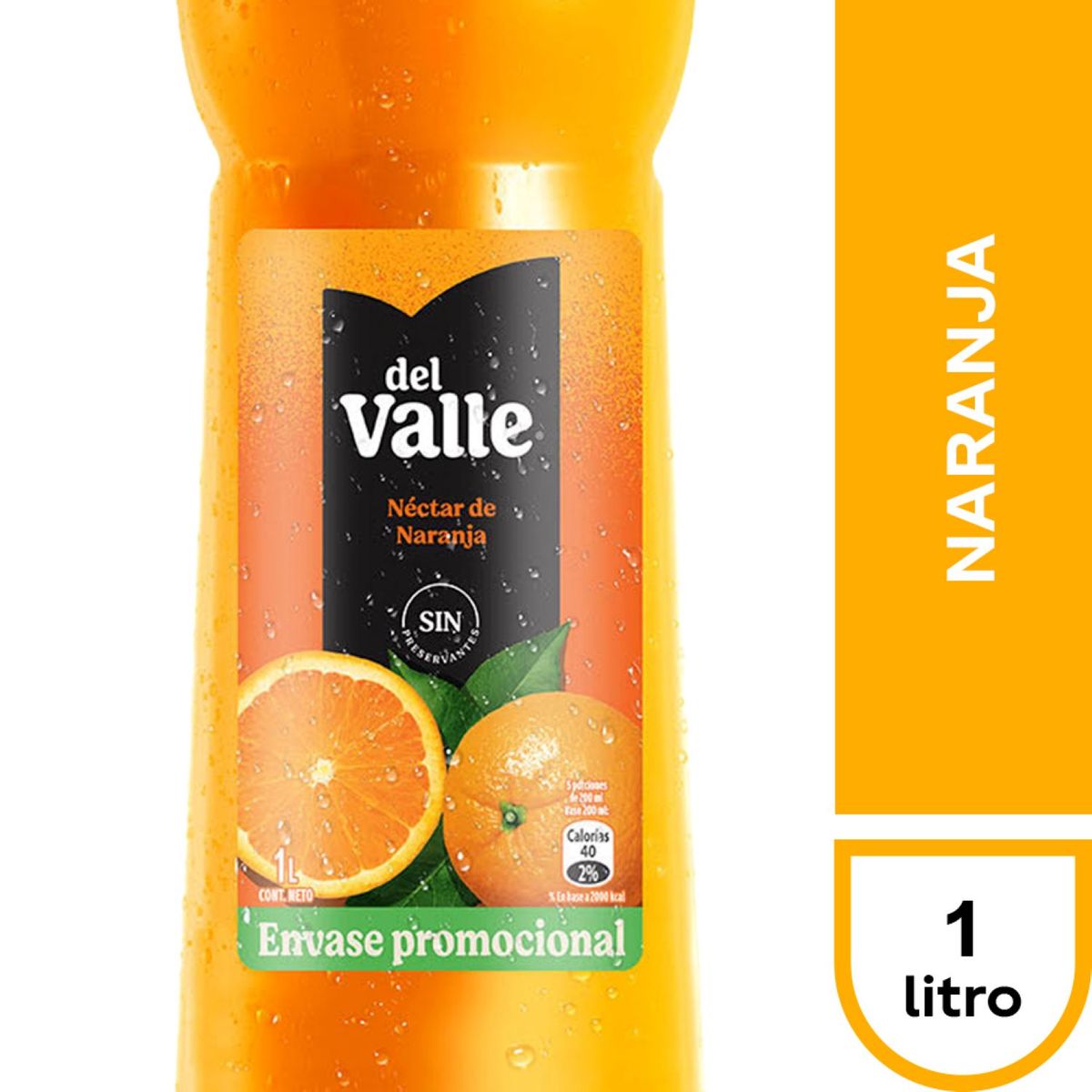 DEL VALLE - Néctar del Valle Naranja 1 lt