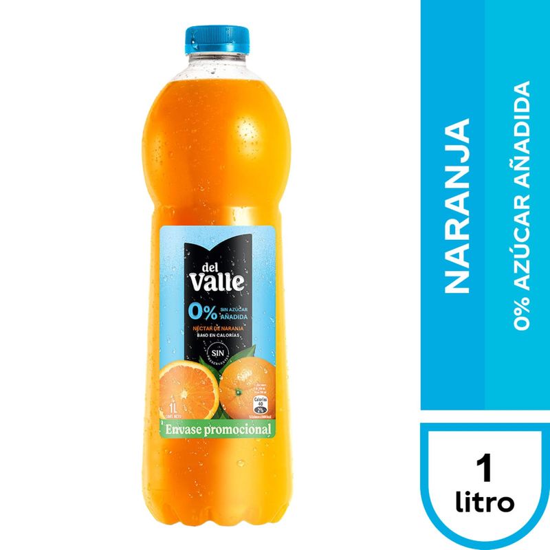 DEL VALLE - Néctar del Valle Naranja Light 1 lt