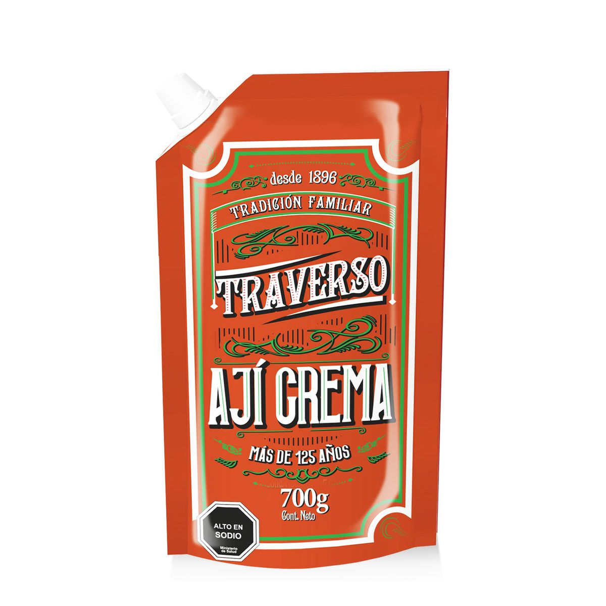 TRAVERSO - Ají Crema Doypack Traverso 700 g