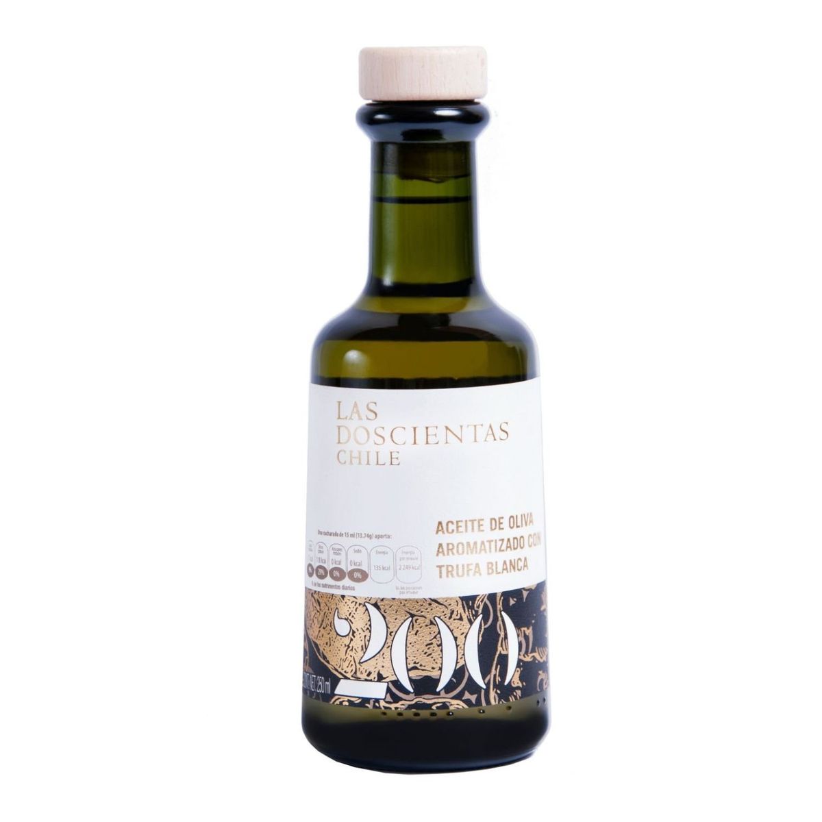 LAS DOSCIENTAS - Aceite de Oliva Aromatizado con Trufa Blanca Las Doscientas 250 ml
