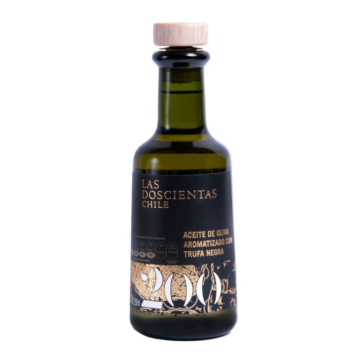 LAS DOSCIENTAS - Aceite de Oliva Aromatizado con Trufa Negra Las Doscientas 250 ml