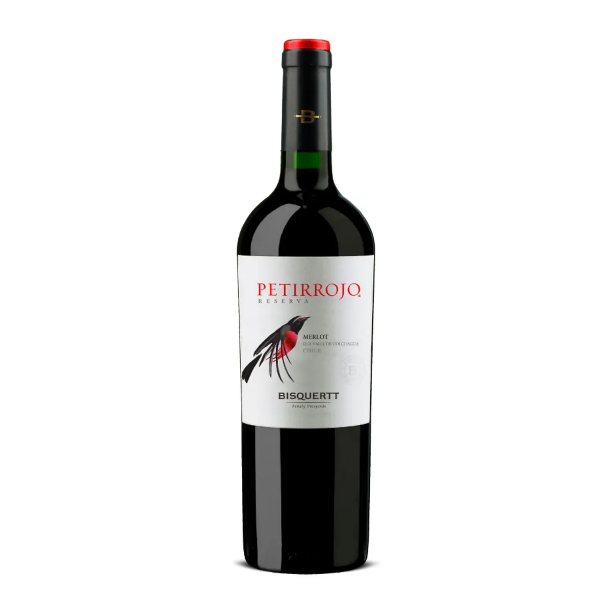 PETIRROJO - Vino Tinto Merlot Petirrojo 13.5° 750 ml