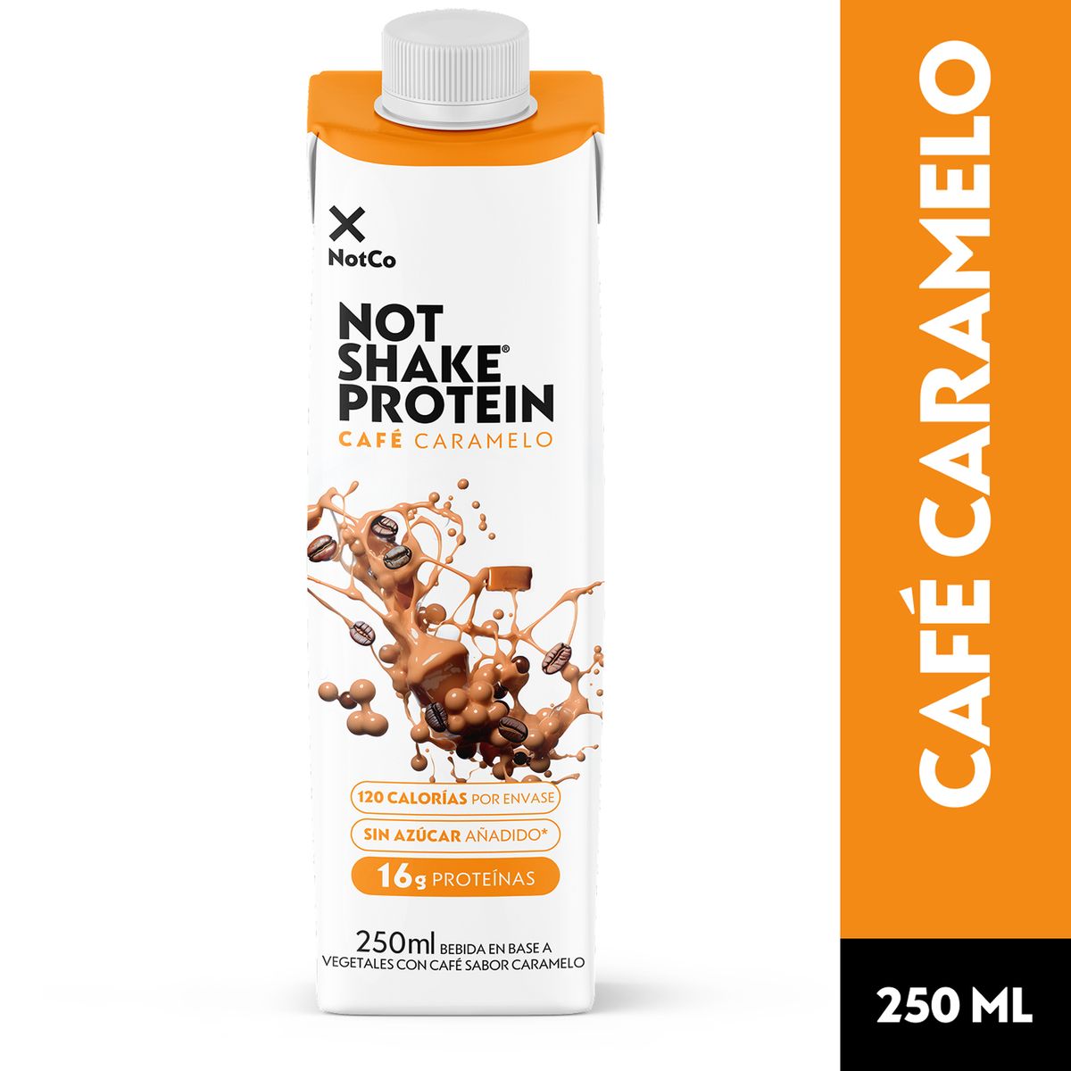NOT SHAKE PROTEIN - Bebida Vegetal NotShake Café Caramelo 250 ml