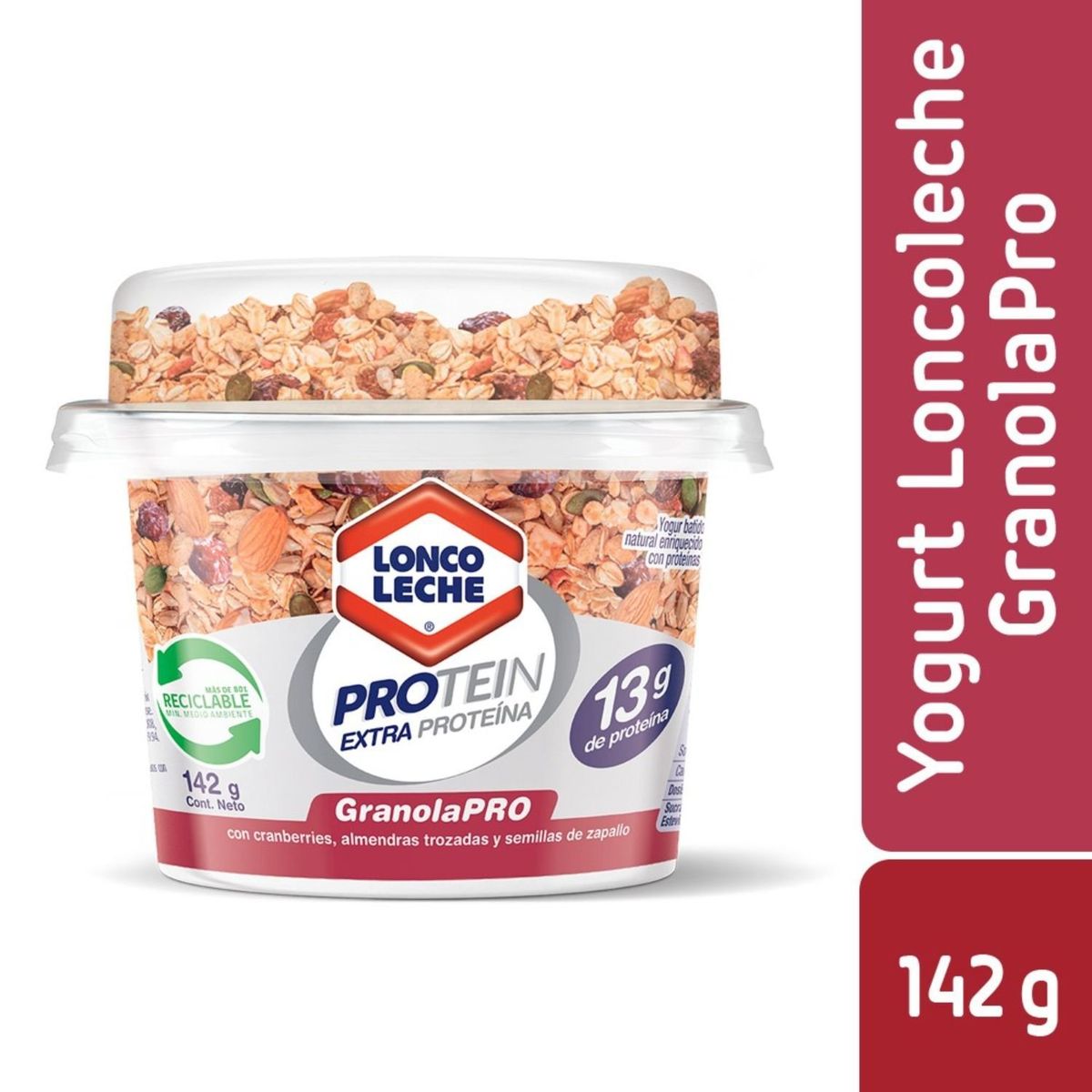LONCOLECHE - Yoghurt Protein con Granola Loncoleche 142 g