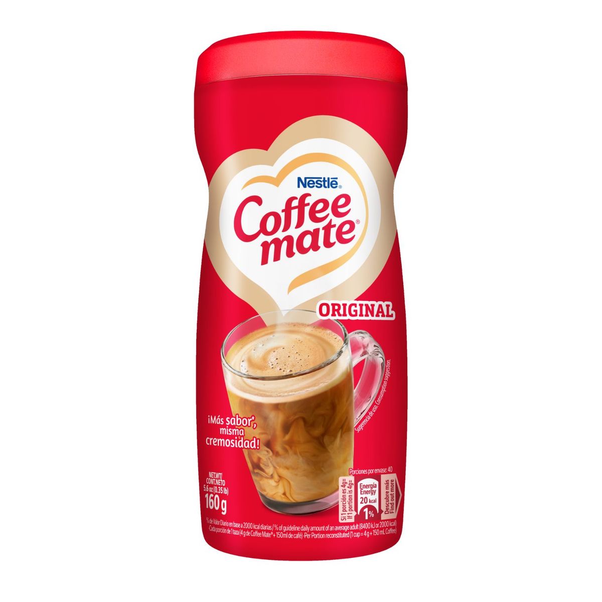 NESTLE - Crema para Café en Polvo Coffee Mate Nestle 160 g