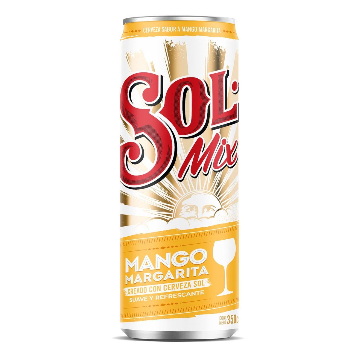 SOL - Cerveza Sol Mix Mango Margarita Lata 4.2° 350 ml