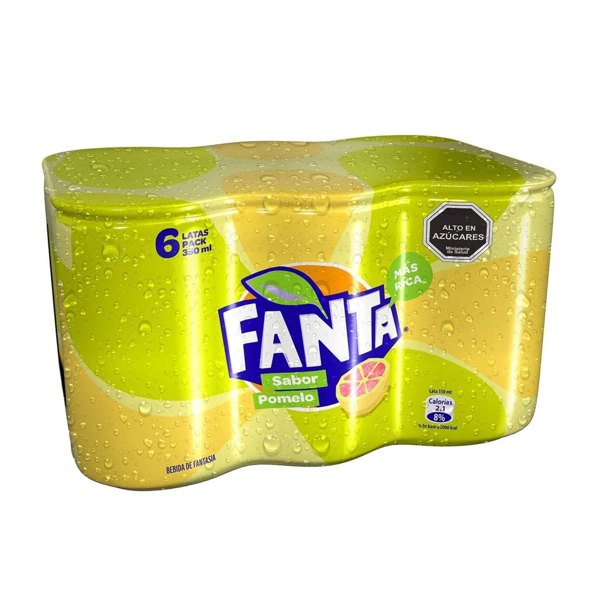 FANTA - GASEOSA POMELO FANTA 6X350 ML